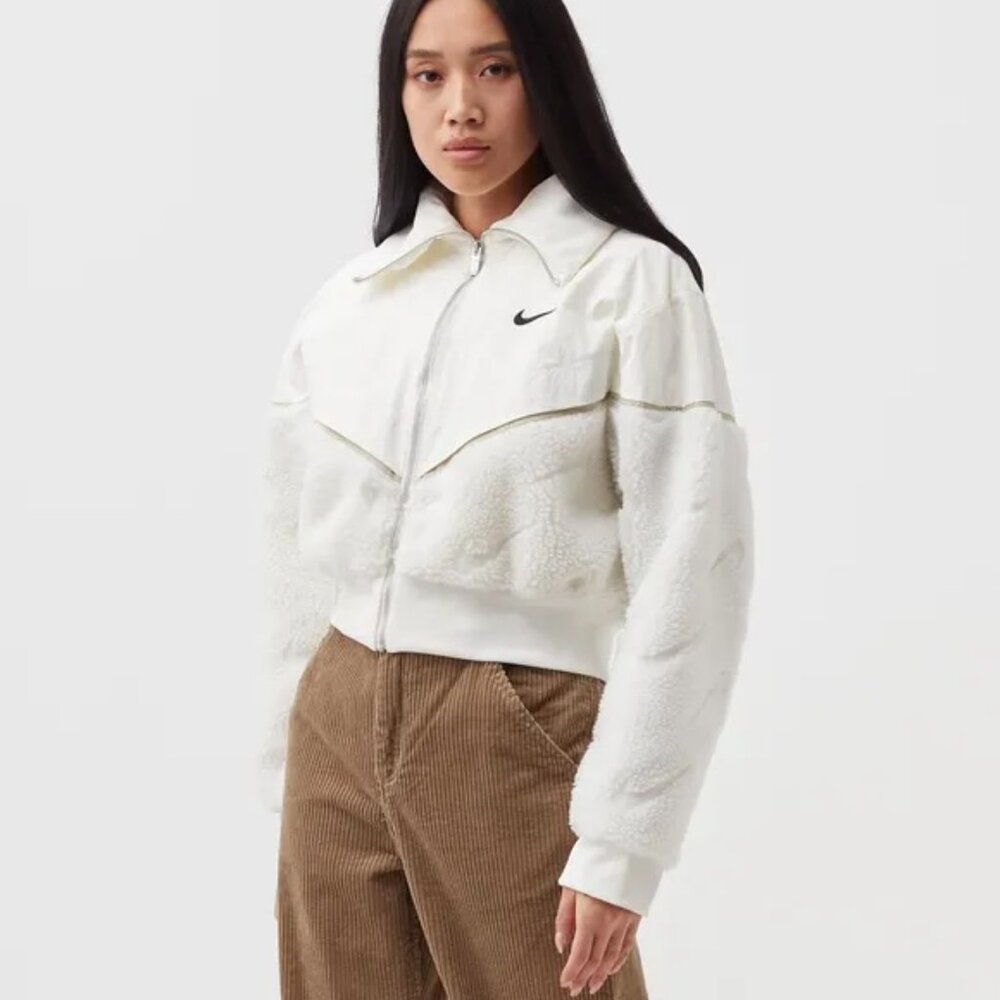 Nike Women's Sportswear Icon Clash Fleece Jacket Size L